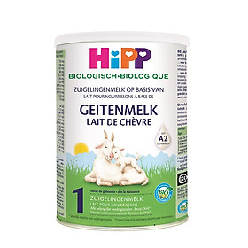 Sữa dê HiPP Organic 400g - Nhập khẩu Đức, giúp bé phát triển chiều cao