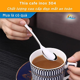 Thìa Cafe Inox Cán Dài Nhỏ Cao Cấp Đạt Chất Lượng Đức SSGP