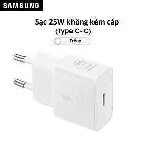 Mua Củ sạc nhanh Samsung 25W EP-T2510 (Có hộp  Không kèm cáp) - Hàng Chính Hãng