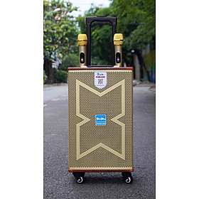 Mua Loa kéo AZPro AZ-1295 - Loa kéo di động bass 3 tấc - Tặng kèm 2 micro không dây - Chống hú cực tốt  Công suất lên đến 850W - Đầy đủ kết nối Bluetooth  AV  USB  SD card - Cổng 6.5 cắm micro ngoài - Âm thanh cực chuẩn - Hàng nhập khẩu