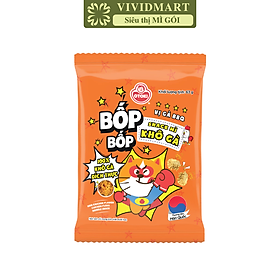 OTOKI - Snack mì khô gà Bốp Bốp hương vị Gà BBQ, Snack Bốp Bốp vị Gà BBQ, Snack Otoki ăn liền (63g/gói)