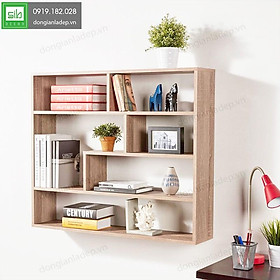 Mua Kệ sách treo tường mẫu mới hiện đại phòng khách/làm việc- GP14
