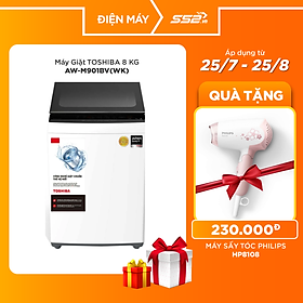 Mua Máy Giặt Toshiba 8Kg AW-M901BV(WK)- Hàng chính hãng- Giao Toàn Quốc