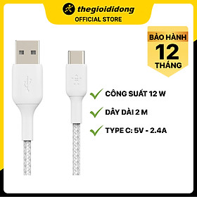 Mua Cáp Type C 2m Belkin CAB002 - Hàng chính hãng