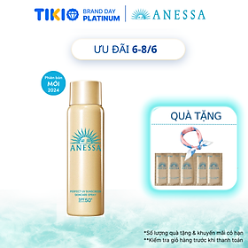 Kem chống nắng dạng xịt dưỡng da bảo vệ hoàn hảo Anessa Perfect UV Sunscreen Skincare Spray SPF 50+ PA++++ 60g