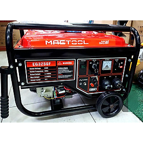 Mua Máy phát điện Mactool EG3250F - máy phát điện chạy xăng công suất 3.25KVA bình nhiên liệu lớn mức độ tiêu thụ nhiên liệu thấp tiết kiệm  an toàn