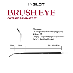 Cọ trang điểm mắt Makeup Brush 30T INGLOT
