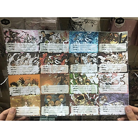 Bộ 16 nhãn vở Anime (Nhiều Mẫu) 3-Haikyuu,Yahari ore Seishun,Code Geass,Tsubasa Chronicle,Nisekoi,Akame ga Kill,Balance: