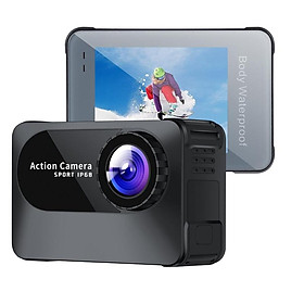 1080p HD Waterproof Sports DV WiFi Video Frive Recorder Mũ bảo hiểm Camera Camera Máy quay phim: Đen