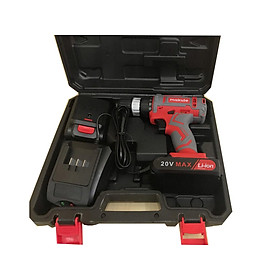 MÁY KHOAN PIN LI-ION 20V 10 MM MAKUTE CD027 RED - HÀNG CHÍNH HÃNG