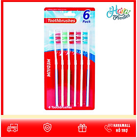 Mua Bàn Chải Đánh Răng Đầu Linh Hoạt Bộ 6 Cái Uncle Bills – Toothbrushes