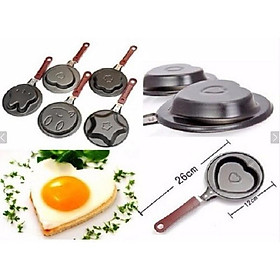 Mua CHẢO CHIÊN TRỨNG HÌNH TRÁI TIM  HÌNH THÚ ( giao ngẫu nhiên )