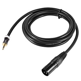 Dây Cáp Âm Thanh XLR 3.5mm Chuyên Dụng Cho Loa Và Micro (2m/ 6.6ft)