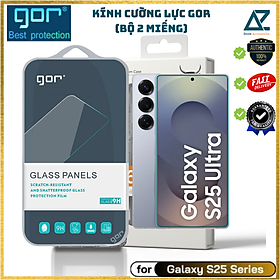 Mua Kính Cường Lực GOR cho Samsung Galaxy S26 Ultra/ S26/ S25/ S25 Edge/ S24 Series (Bộ 2 Miếng) - Hàng Chính Hãng