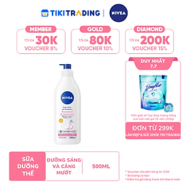Sữa Dưỡng Thể NIVEA 8 Super Foods Dưỡng Sáng Da | Mịn Da (500ml)
