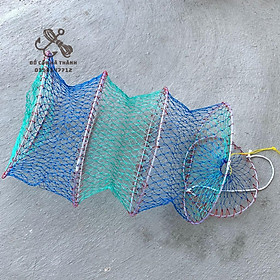 Giỏ đựng cá - rọng đựng cá, 3 - 4 - 5 - 6 vành sợi cáp, lưới đan tay chắch chắn