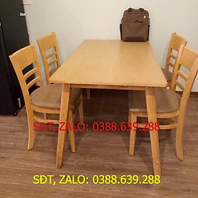 Bàn ăn 4 ghế cabin