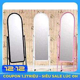 Gương Di Động Soi Toàn Thân Loại 1 Thép tĩnh điện chống xước