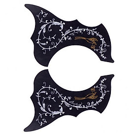 2X 2x 40 41in Folk Guitars Pickguards PVC   Right-Handed Music Set