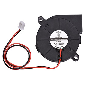 BIGTREETECH 5015 Cooling Fan 50x50x15mm 12V/24V Brushless Fan Blower Fan 2-Pin Connector for 3D Printer Parts