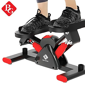 BG Máy chạy bộ SIDE STEPPER Hàng hot Máy Chạy Bộ Tại Chỗ máy tập cầm tay máy tập chạy bộ (hàng nhập khẩu) - Bản cao cấp - Đỏ