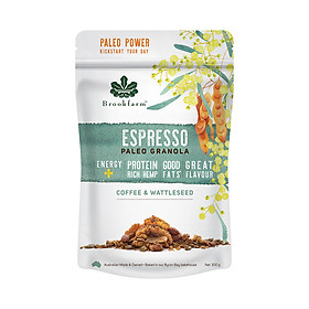 Ngũ cốc Brookfarm Espresso Paleo Granola (C)- Gói 300g