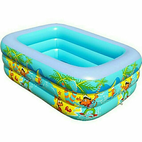 Mua Bể Bơi Phao Tại Nhà Cho Bé 150cmx100cmx45cm