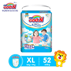 Tã quần Goon Premium cao cấp gói siêu đại XL52 (12kg ~ 17kg) 52 miếng