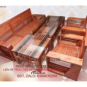 Mua Bộ bàn ghế phòng khách gỗ sồi - Nội thất phòng khách - Nội thất chung cư