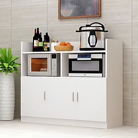 Mua KỆ ĐỂ ĐỒ HUCHU KỆ NHÀ BẾP ĐA NĂNG ĐỂ NỒI CƠM ĐIỆN  LÒ NƯỚNG  LÒ VI SÓNG KẾT HỢP TỦ BẾP MÃ KB14 CHẤT LIỆU GỖ CAO CẤP