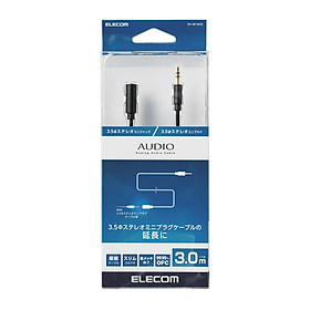 Cáp Audio Nối Dài Jack 3.5MM ELECOM DH-MPJN - Hàng Chính Hãng