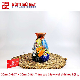 Mua Lọ hoa dáng đầm khắc chuồn Gốm Sứ G&T