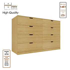 [Happy Home Furniture] SCANDINA, Tủ đựng đồ 8 ngăn kéo, 160cm x 47cm x 98cm ( DxRxC), THK_097