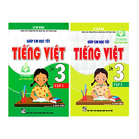 Sách - Combo Giúp Em Học Tốt Tiếng Việt Lớp 3 - Tập 1 + 2 (Dùng Kèm SGK Cánh Diều)