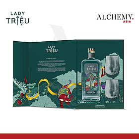 [TET EDITION 2024] Rượu Lady Triệu Contemporary Việt Nam Gin 43% 1x0.7L