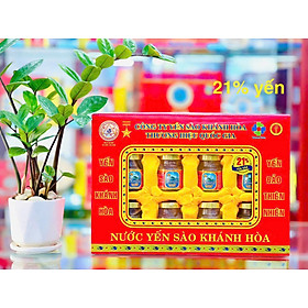 NƯỚC YẾN SÀO KHÁNH HÒA SANEST LỌ 70ML, HỘP 8 LỌ