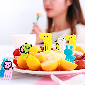 Mua Set 10 Nĩa Hình Thú Xinh Xắn Hàng Xuất Nhật