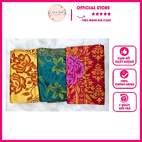Vỏ Bọc Nệm Gấp 3, Áo Nệm Đủ Size Vải Gấm, Nệm Dày 9cm, Áo Bọc vải Gấm Valize Bền Đẹp