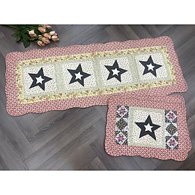 Thảm set 3 - Sao 5 cánh đen - T3N541