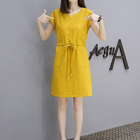 Váy Cổ Chữ V Thời Trang Cho Nữ