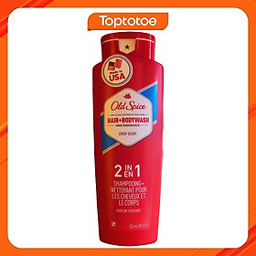 Sữa Tắm Gội Toàn Thân Cho Nam Old Spice Hair & Body Wash 532ml