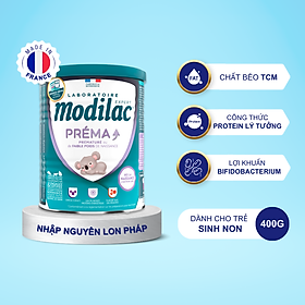 Sữa bột Modilac Préma 400g