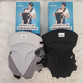Địu em bé 3 tư thế thoáng khí siêu gọn nhẹ ComfyBaby, CF-BK010