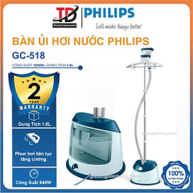 Mua Bàn Ủi Hơi Nước Đứng Philips GC518  1600W-1.6Lit  Hàng Chính Hãng
