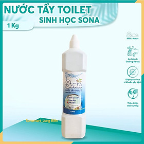 Nước Tẩy bồn cầu toilet sinh học SONA 1kg hương quế