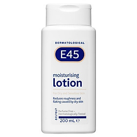 E45 Moisturising Lotion for Dry Skin 200ml