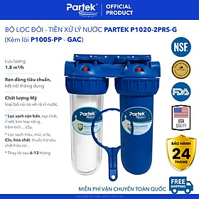 Mua Bộ Lọc Thô PARTEK P1012-PRS 10 inch Cao Cấp Công Nghệ Mỹ Chuẩn NSF - Hàng Chính Hãng - (Cốc Lọc Sinh Hoạt 10in  Lọc Nước Đầu Nguồn  Tiền Xử Lý Nước Sinh Hoạt  Sediment Filter  Pre-treatment 5 micron  P1012PRS P1005-PP PP-CATION)