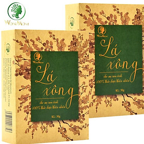 Combo 2 Hộp Lá Xông Wonmom  70g