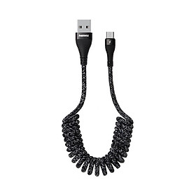 Mua Cáp sạc lò xo bọc vải cổng Lightning cho iPhone iPad Remax RC-139i - Hàng nhập khẩu