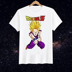 Áo thun in hình áo songoku vegeta songohan dragon ball anime manga giá rẻ cực ngầu